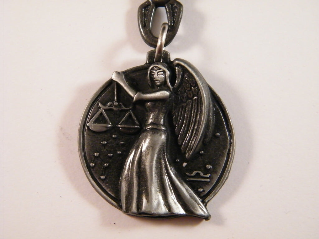 Libra keychain, zodiac keyring, horoscope jewelry, Libra gift idea, star sign pendant, birthday gift, bag charm, custom keyring, accessory