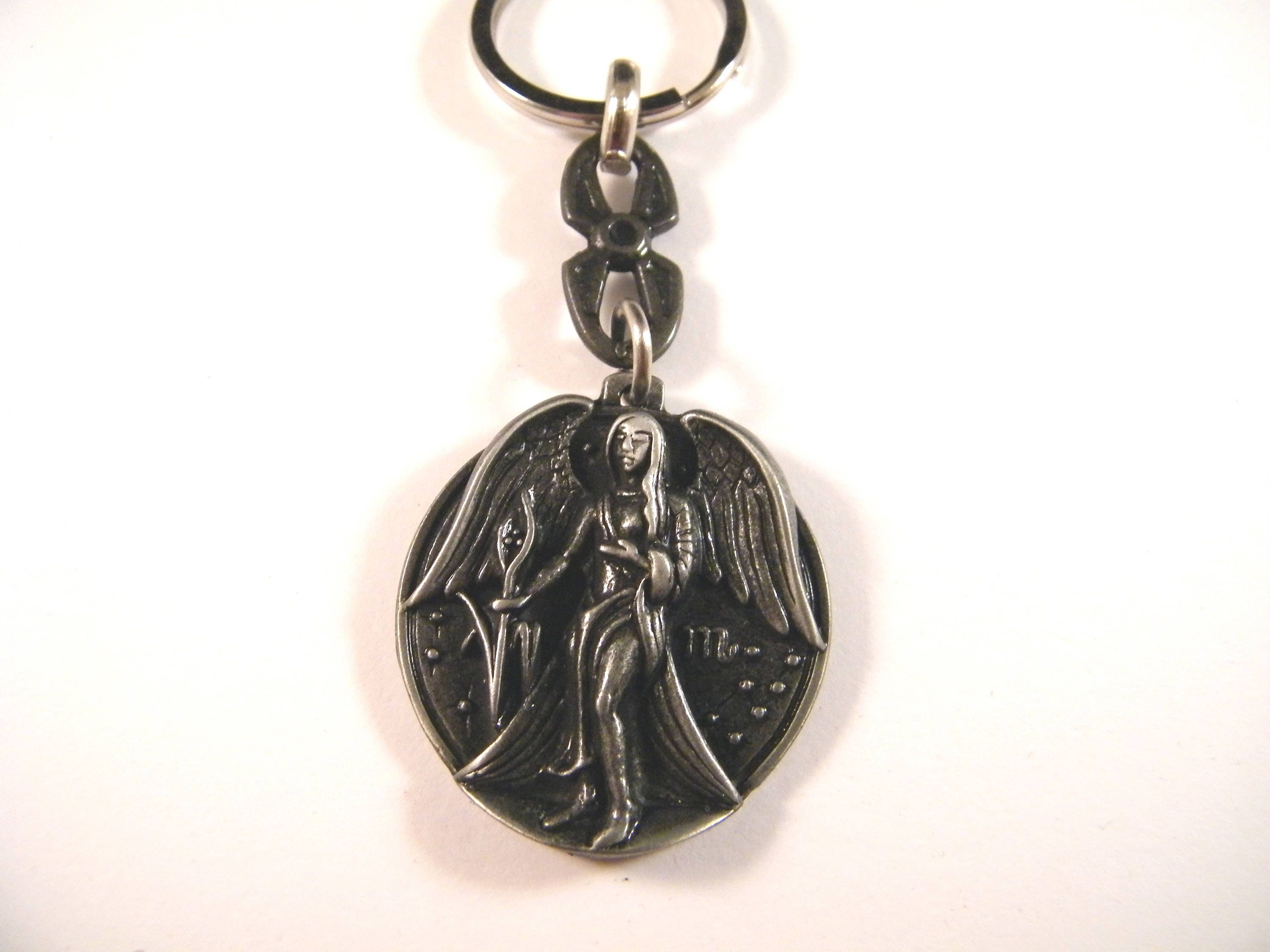 Virgo zodiac sign keyring, Virgo Jewelry, astrology charm, Constelation Virgo keychain, Birthday Gift, Car accessory, gift for girl