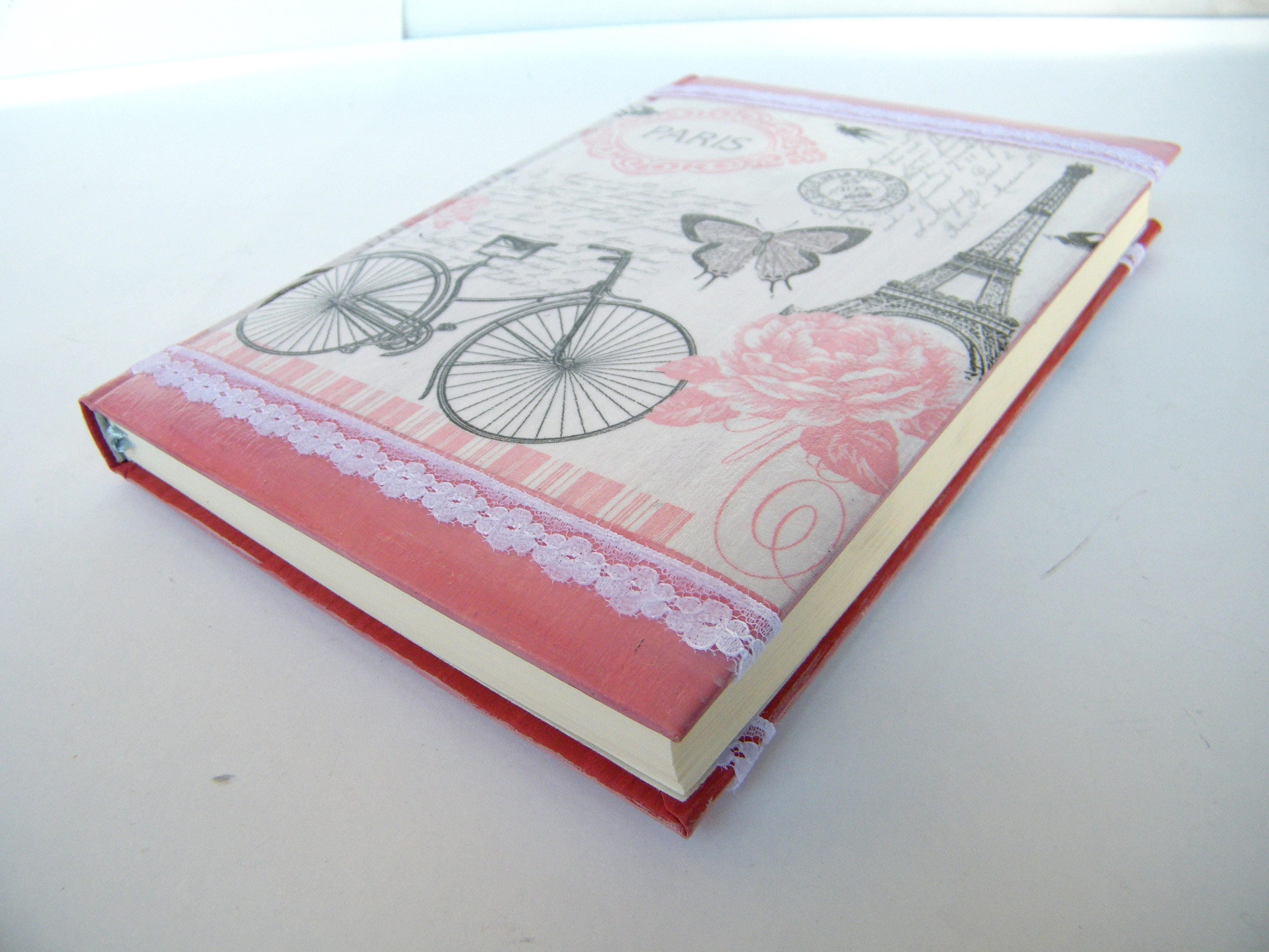 2026 Daily Planner: Paris Shabby Chic A5 Diary, Handmade