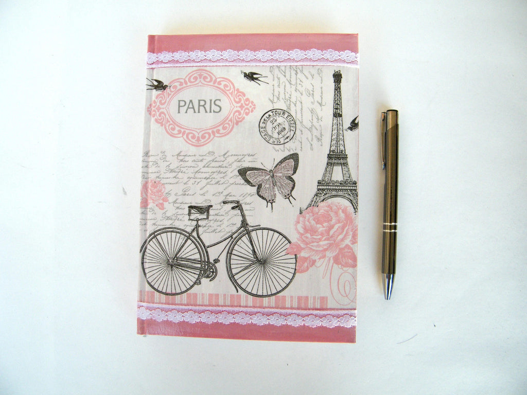 2026 Daily Planner: Paris Shabby Chic A5 Diary, Handmade