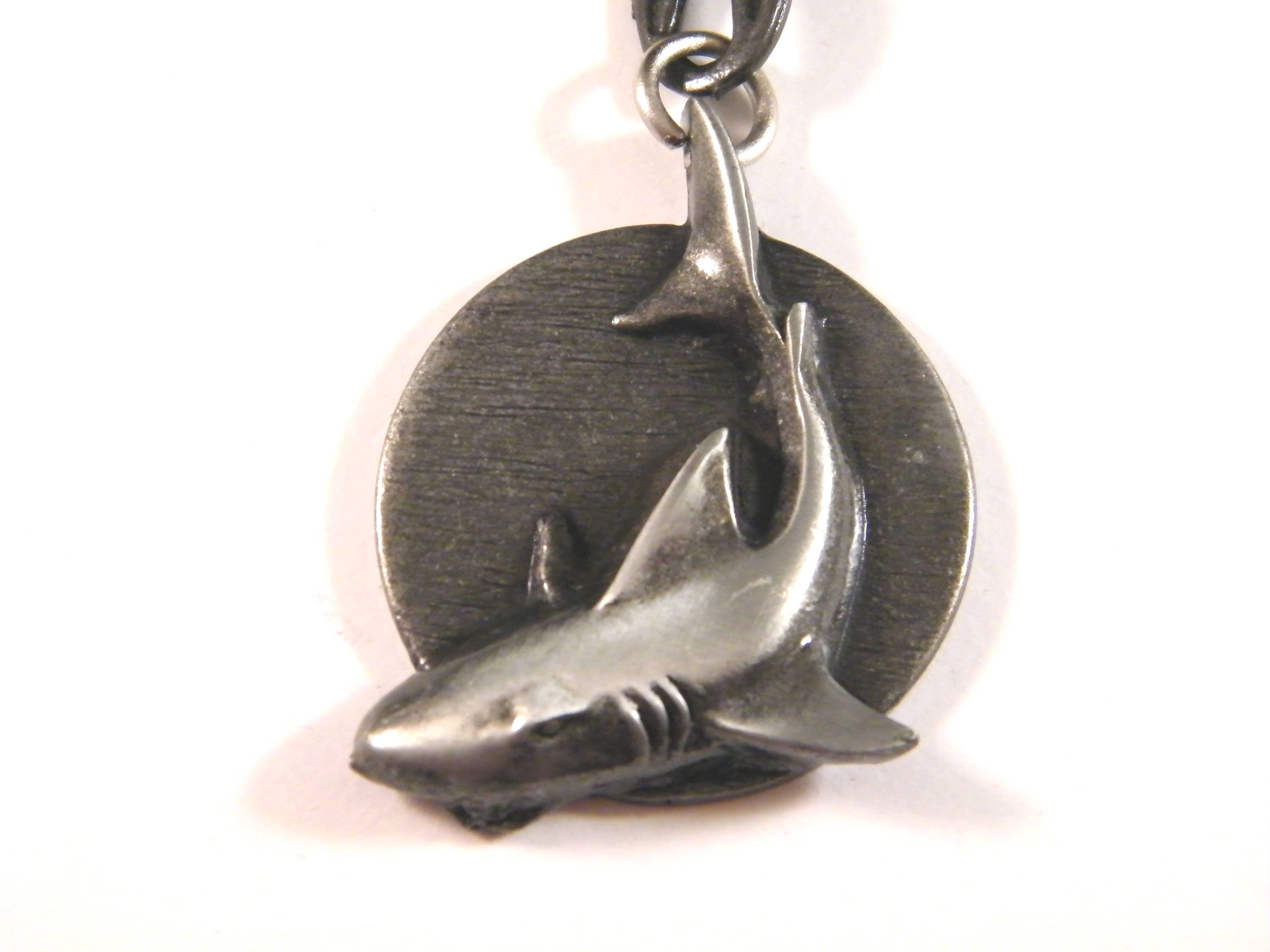 Shark Keyring, Scuba Diving Keychain, Ocean Nautical Charm, Beach Keyring, Personalised Divers Keychain, Gift For Him, Shark Jewellery