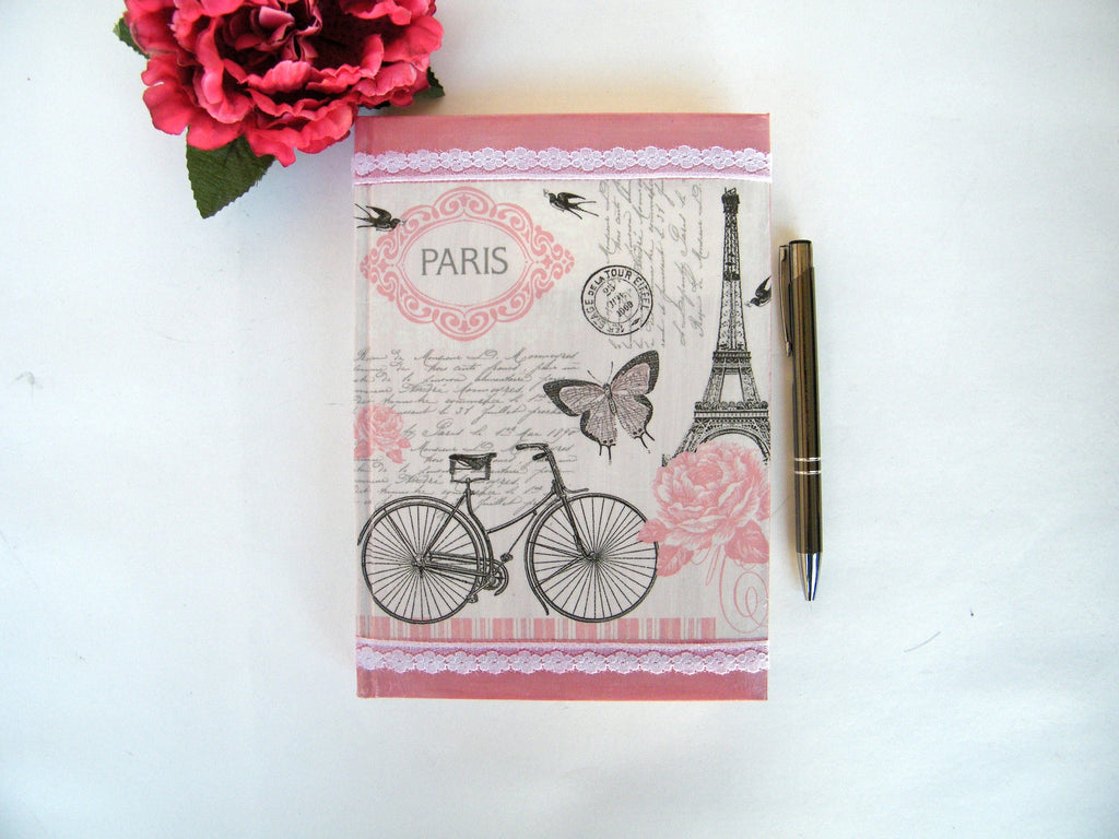 2026 Daily Planner: Paris Shabby Chic A5 Diary, Handmade
