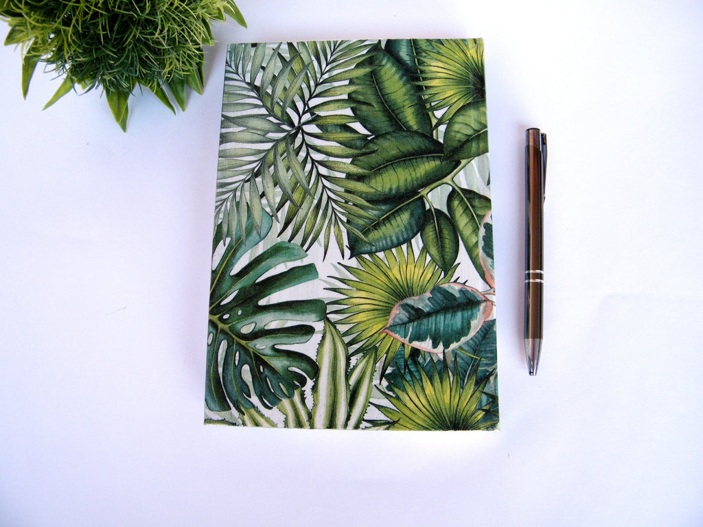 Tropical Leaf 2026 Daily Planner: Floral Jungle A5 Diary