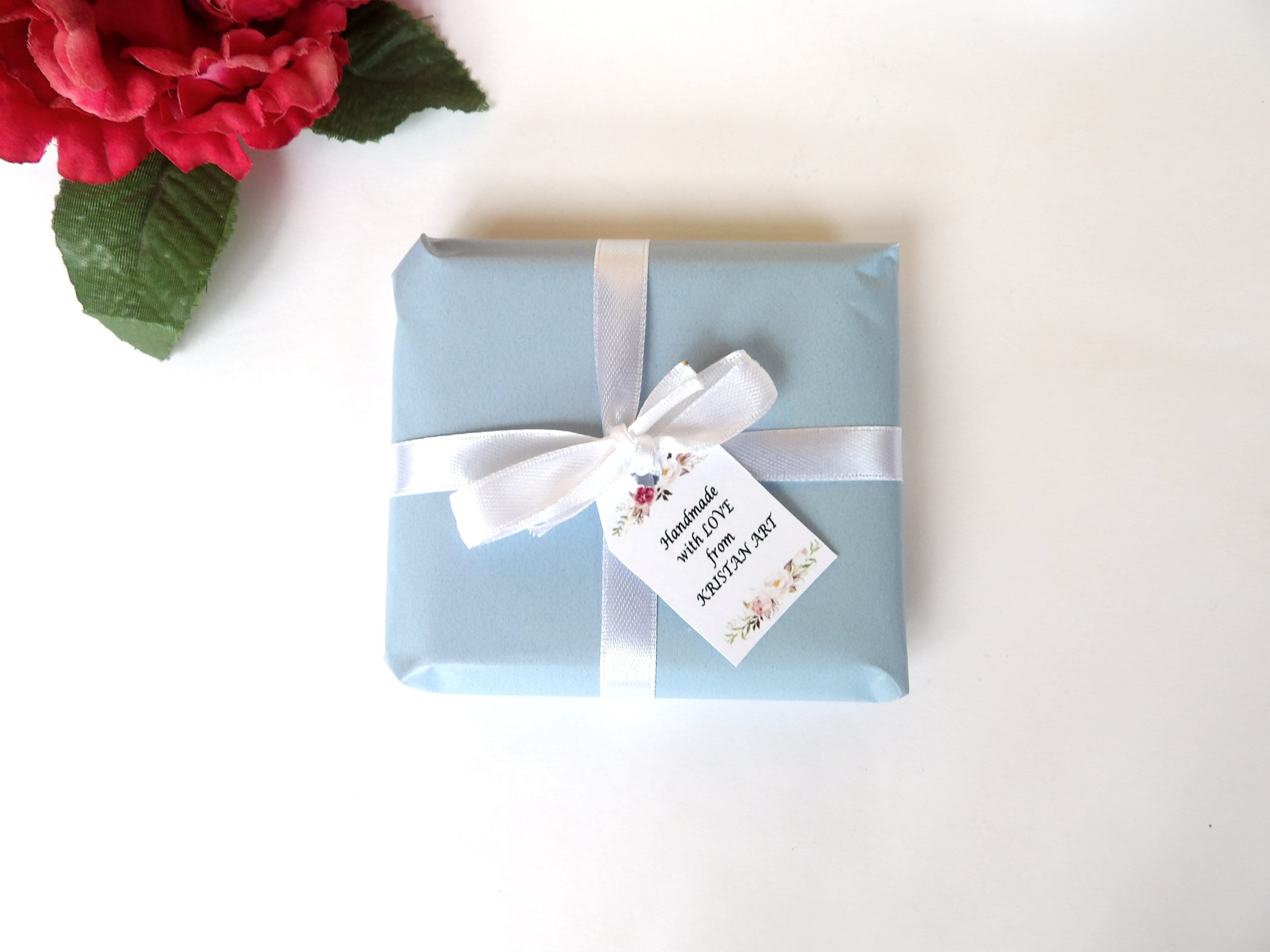 Mediterranean Tiles Cigarette Case, ID Card Case, Business Card Case, Distresed Blue Case, Credit Card Wallet, Fashion Cigarrette Holder