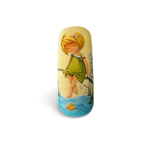 Kids eyeglasses case, girls gift idea, spectacle case, hard glasses holder, vision accessory, cute girl storage box, antiscratching case