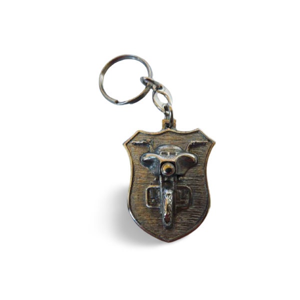 Motorcycle Keychain, Motorbiker Keyring, Sterling Silver 925  Keychain, Biker Collection, Racer Gift, Motos Lovers Gift, Adventure Gift