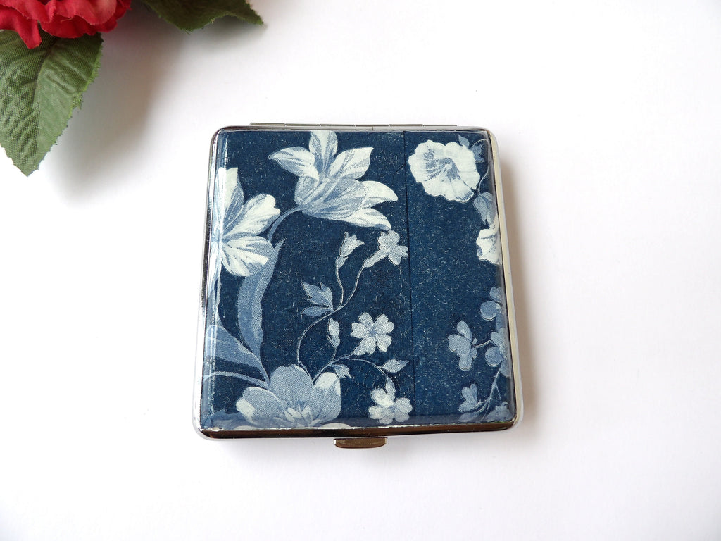Elegant cigarette case, bussines card case, smoking accessory for her, cigarrette box, woman clutch wallet, backpack purse, credit card case