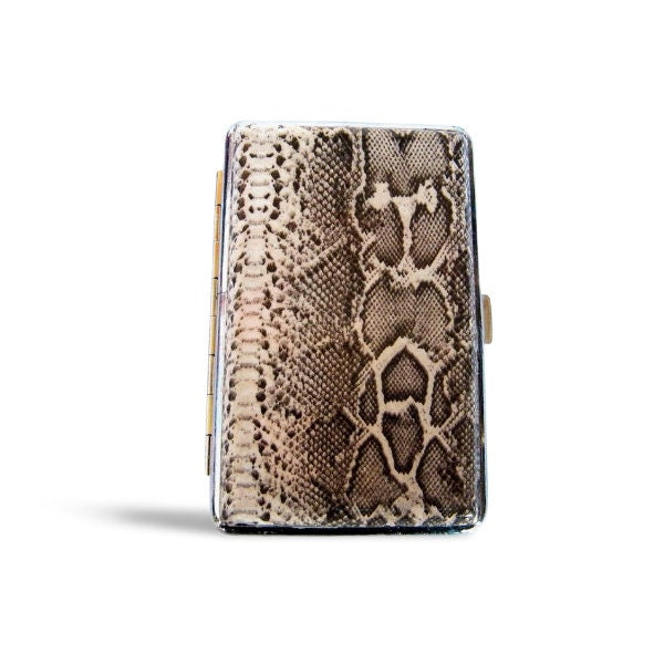 Women slim 100s cigarette case, business card holder, cigarette holder, credit card box, gift for smokers, gift for her, women business gift