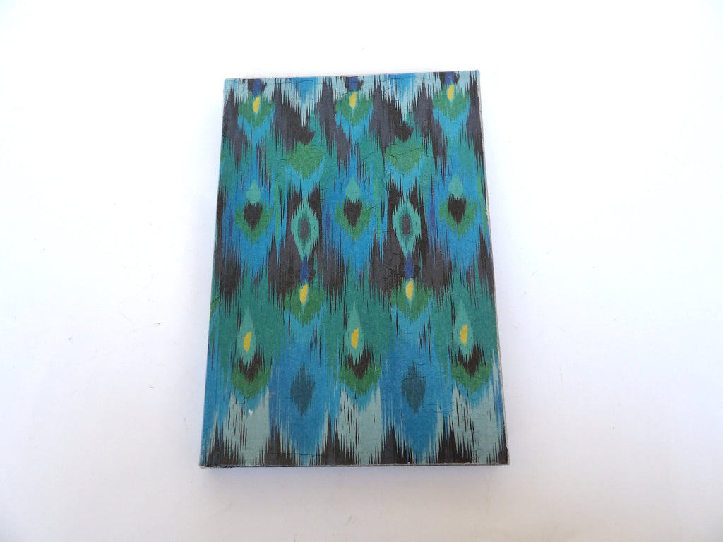 Daily Planner 2026, A5 Hard Cover Diary, Journal, Appointment Book, Agenda Day to a Page, Peacock Feathers desk diary, Co-worker Calendar
