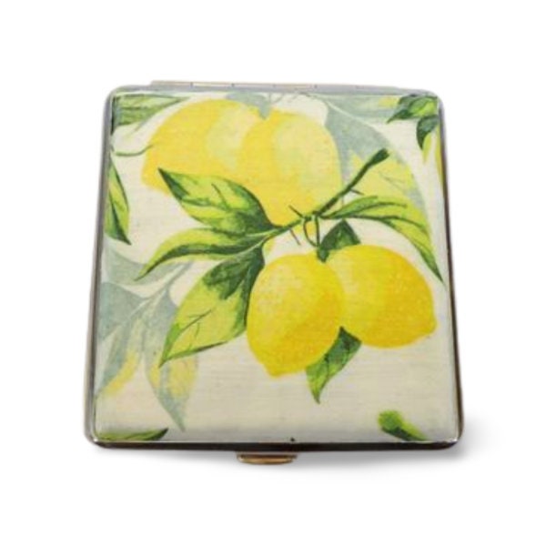 Fresh Lemon king size metal Cigarette Case