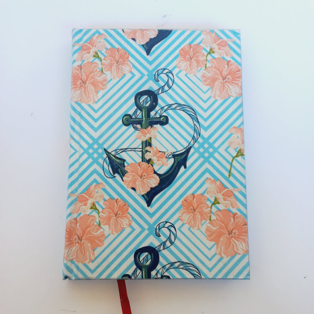 2026 A5 Daily Planner: Hibiscus Flower Hardcover Journal