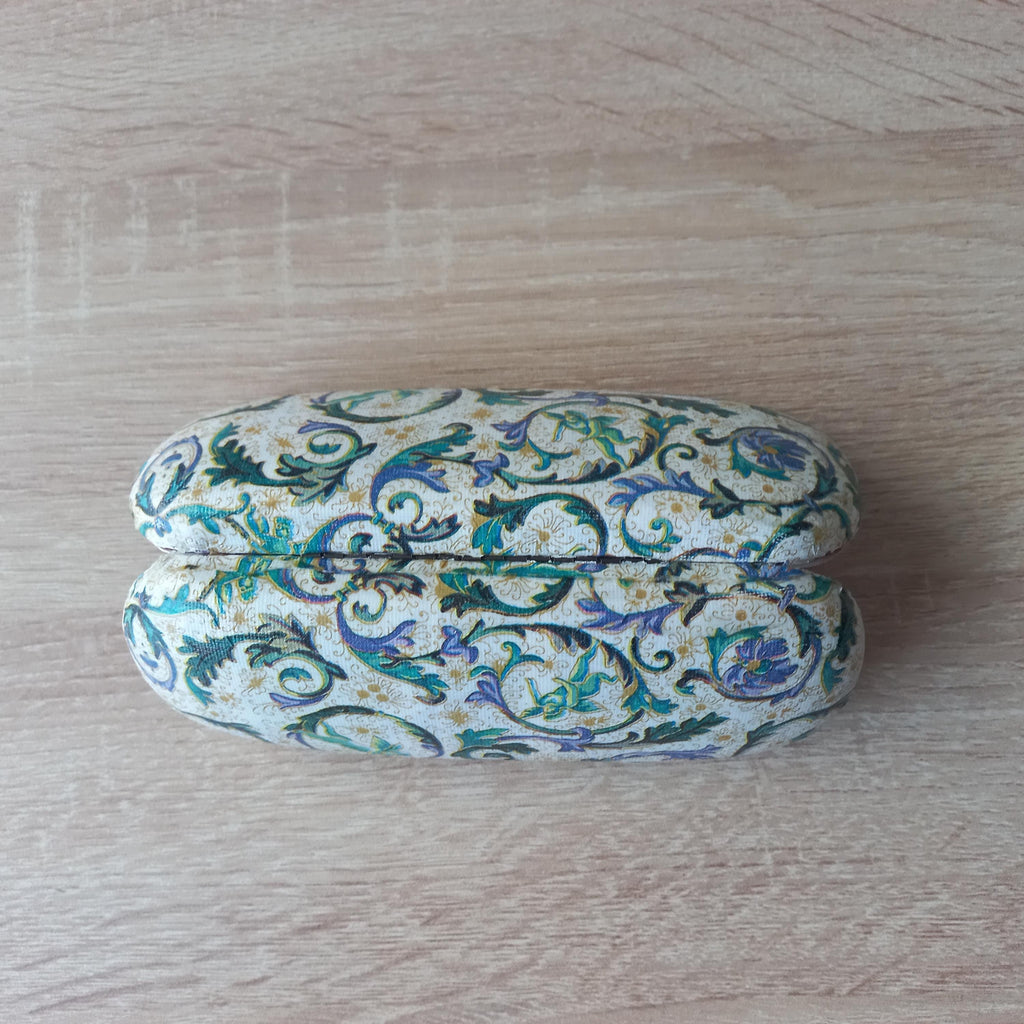 Hard Eyeglass Case, Portable Hard Glasses Case, Elegant Eyeglass Protector, Adorable Eyeglasses Box,  Reading glasses box, mediterranean